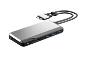 Dockning - ALOGIC USB-C Super Dock - USB-C/Thunderbolt 3 - 2-Port HDMI - 1GBE - U2CSH-SGR