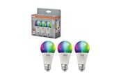 Smarta Hem - Osram SMART + frosted standard 9W/RGBW (60W) frosted E27 3-pack - 4099854529801