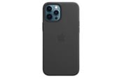 Mobile - Covers & Cases - Apple iPhone 12 Pro Max Leather Case with MagSafe - Black - MHKM3ZM/A