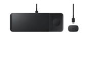 Mobile - Adapters & Chargers - Samsung Wireless Charger Trio (Incl. Power Adapter) - Black - EP-P6300TBEGEU