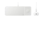 Mobile - Adapters & Chargers - Samsung Wireless Charger Trio (Incl. Power Adapter) - White - EP-P6300TWEGEU