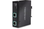 Repeatrar, förstärkare, broar och transceivers - TRENDnet TI-E100 Gigabit PoE+ Extender - network extender - 10Mb LAN 100Mb LAN GigE - TI-E100