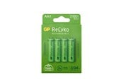 Battery - GP ReCyko AA-batteri 2100 mAh 4-pack - 201212