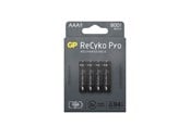 Battery - GP ReCyko Pro AAA-batteri 800mAh 4-pack - 201221