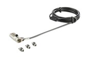 Systemtillbehör - StarTech.com 6' (2m) 3-in-1 Universal Laptop Cable Lock - 4-Digit Combination Security Lock for K-Slot Nano & Wedge Slot Desktop/Laptop security cable lock - LTULOCK4D