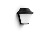 Lampor - Philips Serres utomhusvägglampa, svart - 915005554201