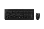 Tangentbord - Cherry DW 3000 - Wireless Desktop Set - Tastatur & Mus set - Nordisk - Svart - JD-0710PN-2