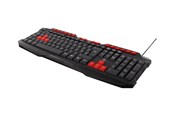 Tangentbord - Deltaco GAMING - Gaming Tangentbord - Engelska (UK) - Svart - GAM-024UK