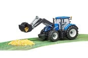 Leksaksbil - Bruder New Holland T7.315 traktor med frontlastare leksak - 03121
