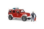 Leksaksbil - Bruder - Jeep Wrangler Unlimited Rubicon Fire Dept - 02528