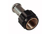 Alu pex-system - Henco straight female iron adapter 40 mm x 1 - 18PK-4006-N