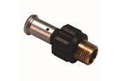 Alu pex-system - Henco straight male iron adapter 63 mm x 2 - 17PK-6310-N