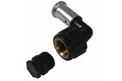 Alu pex-system - Henco bent 90° female iron adapter 50x6/4 - 6PK-5008-N