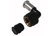 Alu pex-system - Henco bent 90° female iron adapter 40x5/4 - 6PK-4007-N
