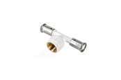 Alu pex-system - Henco t-female iron centre 20 x 12 x 20 white cw602 - 13PKW-200420-N