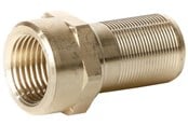 PEX-system - Henco straight nipple female brass 26mmx3/4 - 18SKS-2605