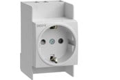 Komponenter för switchboxar och skåp - Hager Outlet schuko for din rail - SNS016