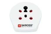 Övriga kablar - SKross Country Adapter - India / Israel / Denmark to Europe - 1.500217-E