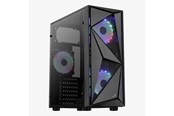 Chassi - AeroCool Glider Cosmo-A-BK-v2 - Chassi - AEROPGSGLIDER-2RGB-A
