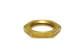 Tillbehör (Fästen, uttag etc.) - Teknisk Belysnings Industri Nut m10x1 hexagonal brass - 037C0136