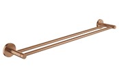 Badrumstillbehör - Grohe Essentials, Dubbel handduksstång, Borstad Warm Sunset - 40802DL1