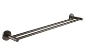 Badrumstillbehör - Grohe Essentials, Dubbel handduksstång, Borstad Hard Graphite - 40802AL1