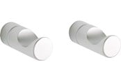 Badrumstillbehör - Damixa Towel hook 2 pcs chrome - 483060000