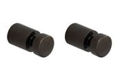 Badrumstillbehör - Pressalit towel hook black chrome 2 pcs - Q50100