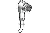 Övriga kablar - TELEMECANIQUE SENSORS Sensor cable pur m12 4-pin female angled 20 meters - XZCP1241L20