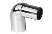 Reservdelar & tillbehör - Purus angle 90° 32 mm chrome pp/tpe with tip end - 752014-133