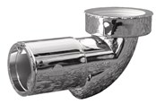 Reservdelar & tillbehör - Purus bottom valve angle with pum chromed - 750475-044