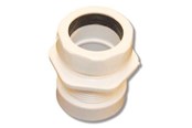 Reservdelar & tillbehör - Megatherm Connector 1 1/4 white - 750363010