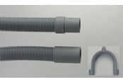 Reservdelar & tillbehör - Neoperl outlet hose 19x22mm 2.50 m grey - 747495-025
