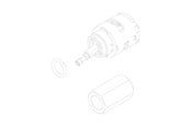 Reservdelar & tillbehör - Damixa kit cartridge with o-ring - 2370300