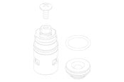 Reservdelar & tillbehör - Damixa kit ceramic module - 2316700
