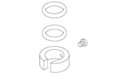 Reservdelar & tillbehör - Damixa kit for swivel spout serial 30 - 1320300