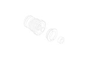 Reservdelar & tillbehör - Damixa kit shut off valve - 3768600