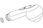 Reservdelar & tillbehör - Damixa shower head for taps - 6948000