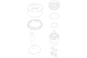 Reservdelar & tillbehör - Damixa kit cartridge and handle kitchen and basin mixer - 2398478
