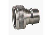 Slangar, kopplingar, beslag och tillbehör - Nito 3/4" stainless steel nipple with 3/4" female bsp - 64610A3