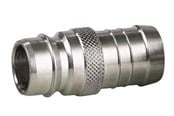 Slangar, kopplingar, beslag och tillbehör - Nito 3/4" stainless steel nipple with 3/4" hose tail - 64600A3