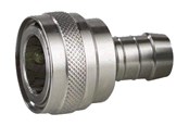 Slangar, kopplingar, beslag och tillbehör - Nito 1/2" stainless steel coupler with 1/2" hose tail - 5450SA3