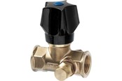 Beslag - Frese stop valve dn20 for f raw brass with handle and contra - 26-1144