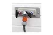 Beslag - FM Mattsson double garden valve 400 mm - 42820050