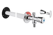 Beslag - Grohe Eurotec ventilkit ½" yttervägg, Krom - 41208000