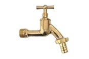 Beslag - Megatherm Drain cock 1/2 t-handle with hose coupling - 741301004