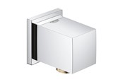 Dusch och monteringstillbehör - Grohe Euphoria Cube, Utloppsvinkel till vägg, DN 15, Krom - 27704000