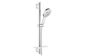 Dusch och monteringstillbehör - Grohe Rainshower SmartActive 130, Duschset 3 strålmönster, Krom - 26546000