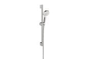 Dusch och monteringstillbehör - Hansgrohe crometta vario shower set 0.65 m white/chrome - 26532400