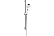 Dusch och monteringstillbehör - Hansgrohe crometta 1jet shower set 0.65 m white/chrome - 26533400